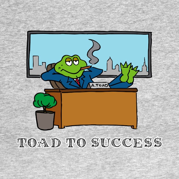 Toad To Success by King Stone Designs